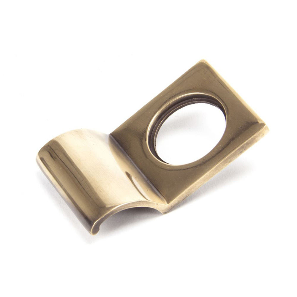 From the Anvil Rim Cylinder Pull - Polished Bronze